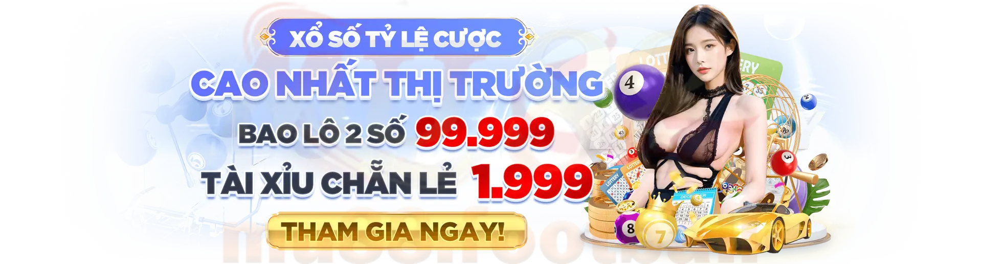 Xổ số tỷ lệ cược cao nhất thị trường