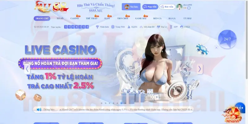 MU88 casino được đánh giá là một trong những sân chơi giải trí đẳng cấp